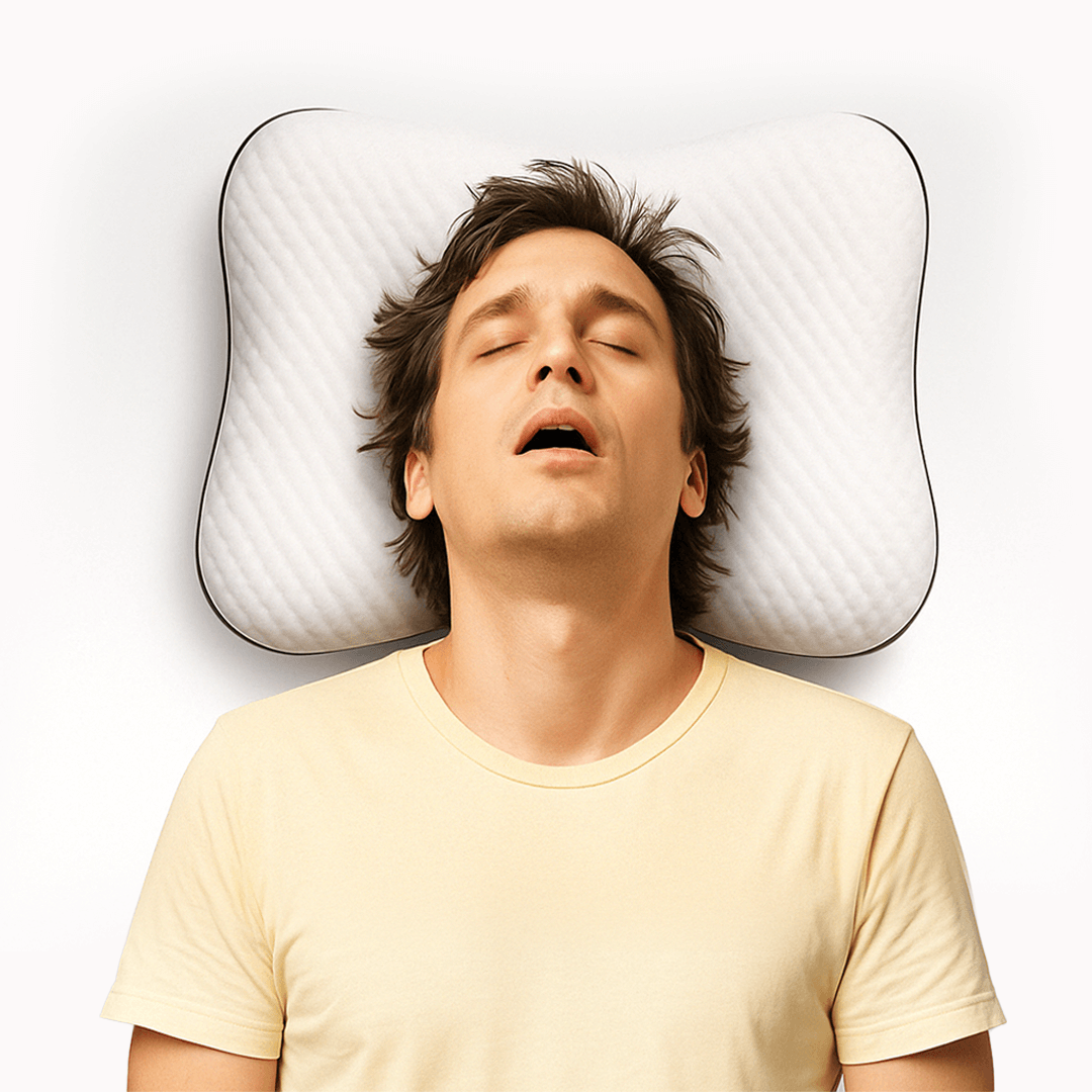 Carbon Visco Horlama Azaltıcı Yastık Boyun ve Baş Desteği, Uyku Apnesi ve Horlamayı Azaltmaya Yardımcı Carbon Serisi Tasarım CarbonSleep AirGuard