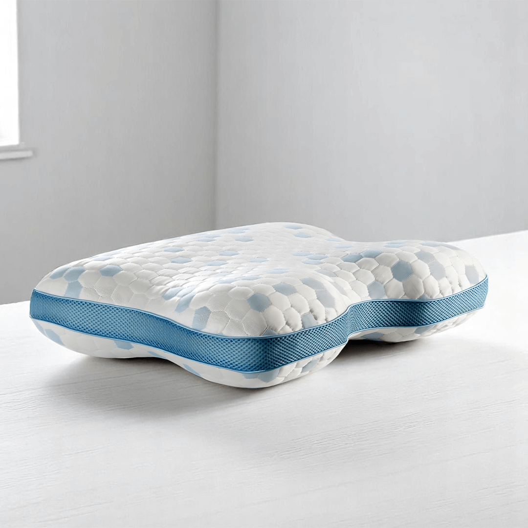 Cooler Visco Horlama Azaltıcı Yastık Serinletici Etki, Boyun ve Baş Desteği, Uyku Apnesi ve Horlamayı Azaltmaya Yardımcı CoolerSleep AirGuard Serisi